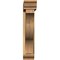 Ekena Millwork Funston Traditional Rough Sawn Bracket w/ Offset Brace, Western Red Cedar, 6"W x 30"D x 30"H BKT0604X30X30FST01RWR - alternate 3